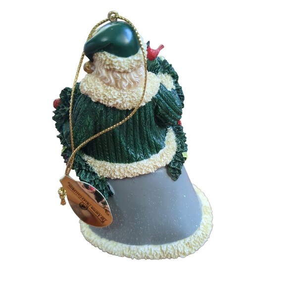 Thomas Kinkade-Ashton Drake 3 Old World Santa Ornaments. Stick Is Loose. 4" Tall - Picture 7 of 12